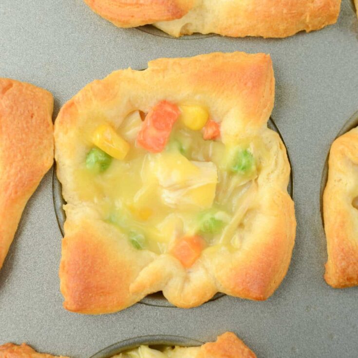 Chicken Pot Pie Cups