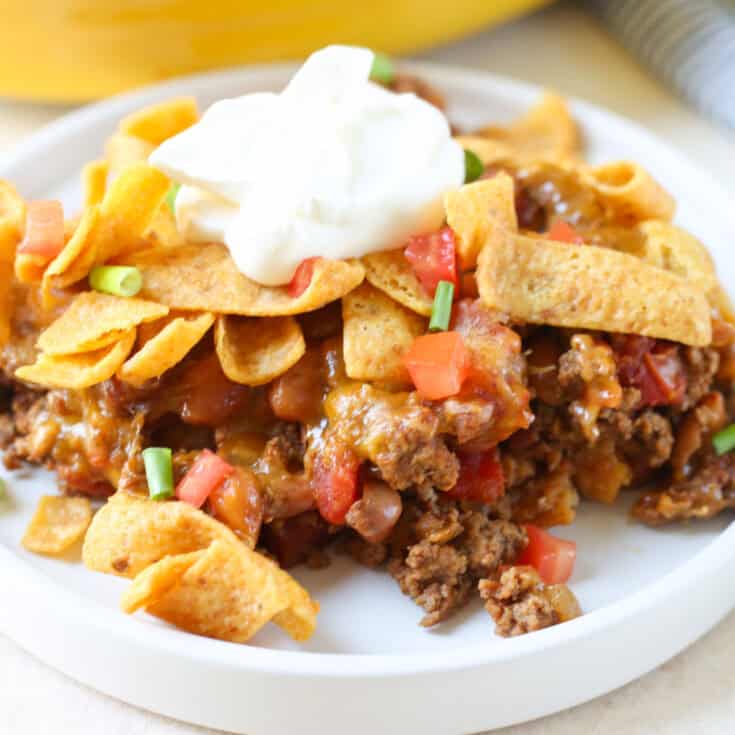 Walking Taco Casserole