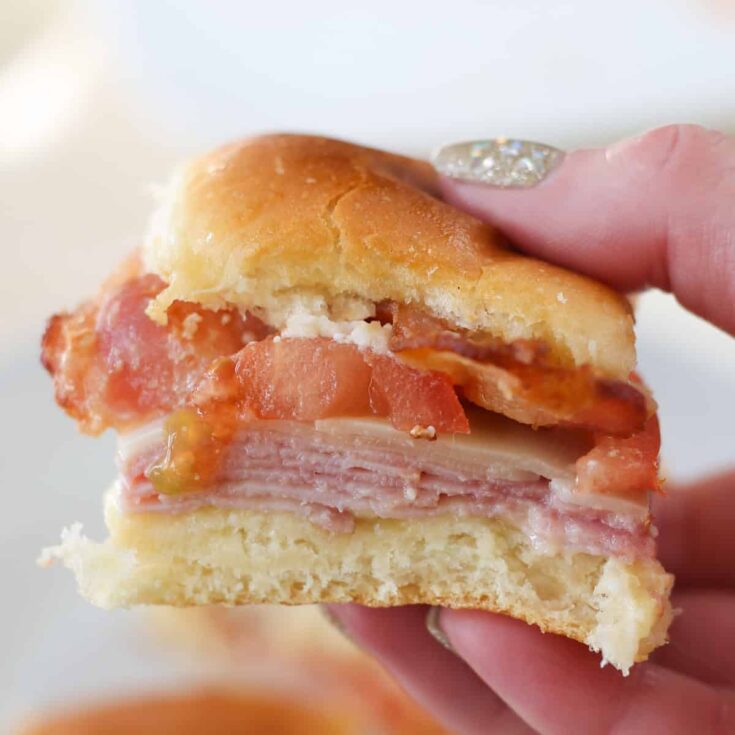 Kentucky Hot Brown Sliders