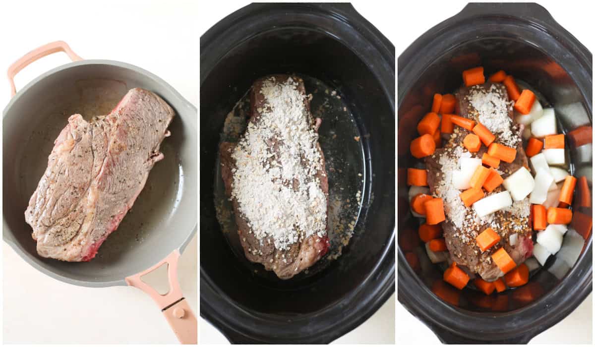 how to make a pot roast in the crockpot