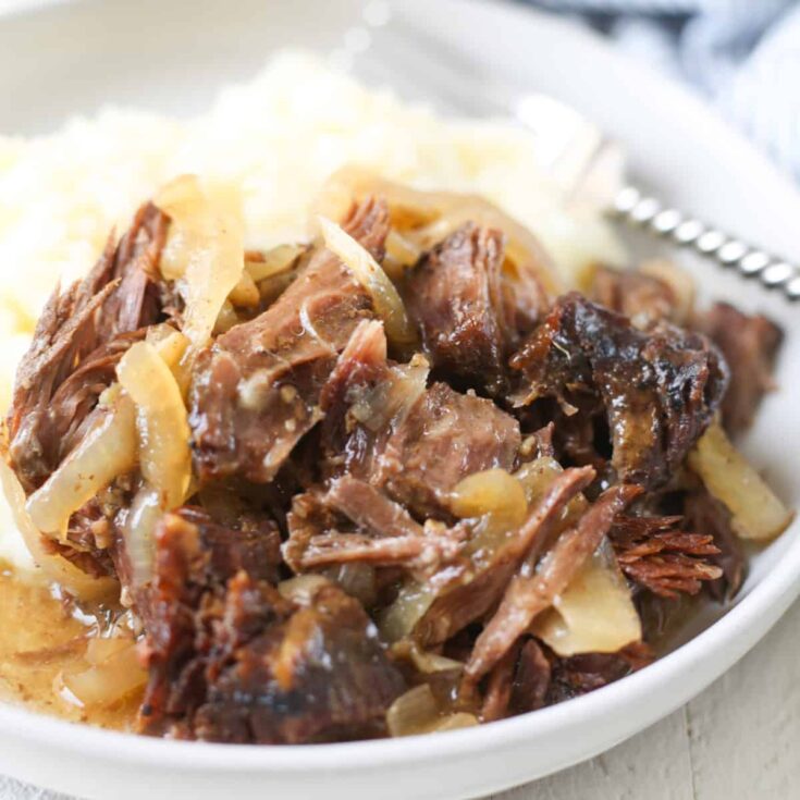 Slow Cooker French Onion Pot Roast