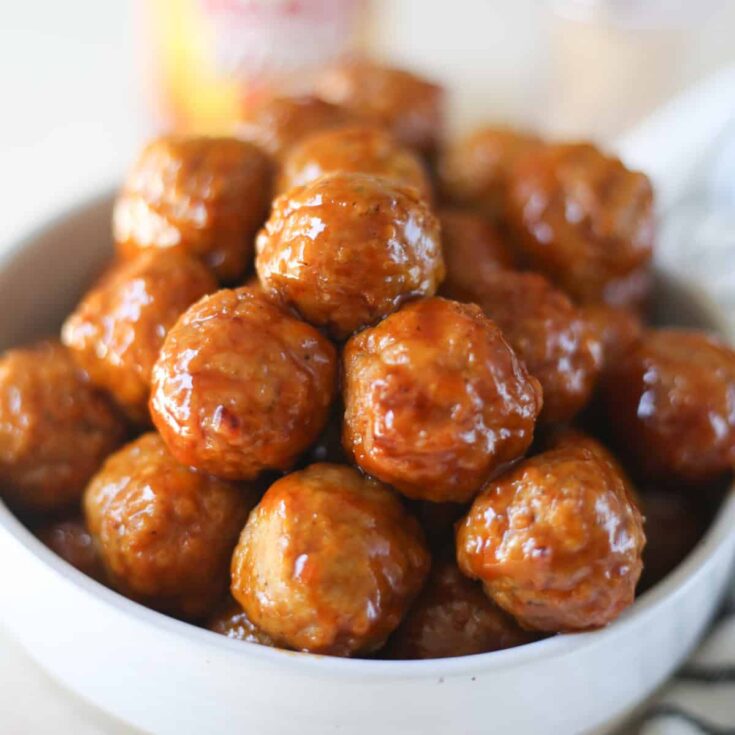 Crockpot Firecracker Meatballs