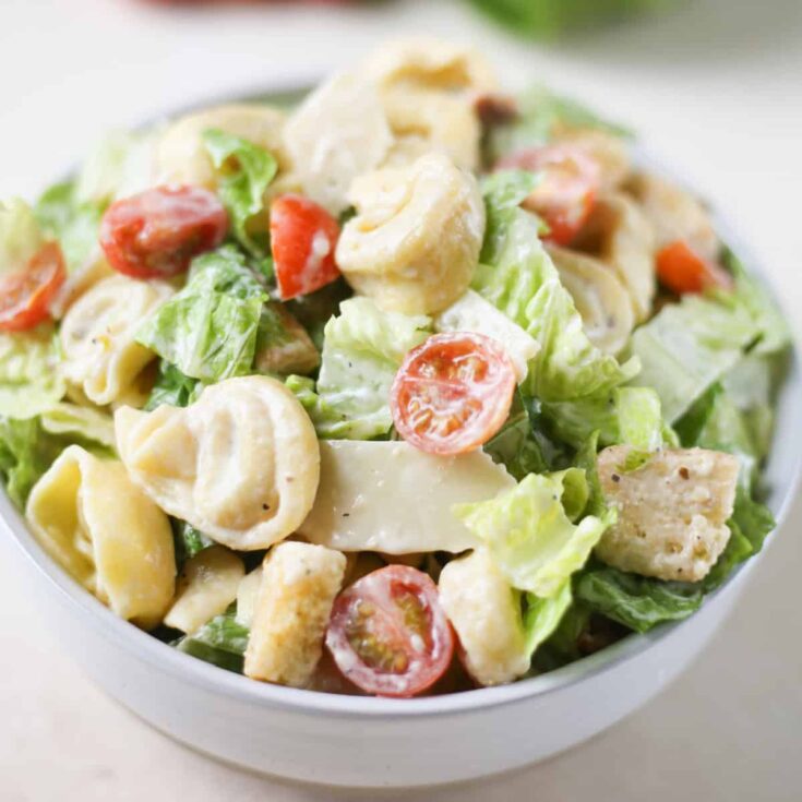 Tortellini Caesar Salad